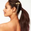 Miniatyrbild 2 av 5: Hårsmycke Hårkam Håraccessoar Ear Cuff Wrap Spikes Kedjor Guld