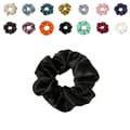 Miniatyrbillede 2 af 4: Hårbånd - Scrunchie - Satin - 12 cm - Flere farvevalg
