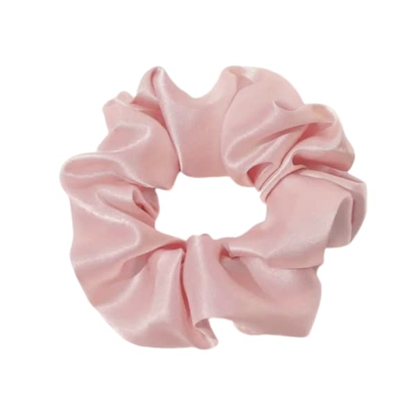 Hårbånd - Scrunchie - Sateng - 9 cm - Flere fargevalg