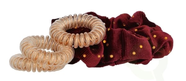 Invisibobble X-Mas Good Things Come In Trees Set 4 piece 4x Hair Spiral