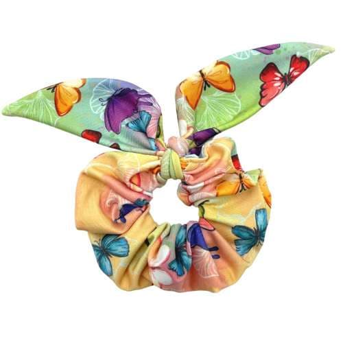 Scrunchie, hårbånd, hårbånd BUTTERFLIE Korte ører