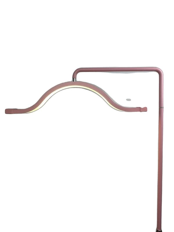 Fosoto Golvlampa, 45W Effekt, Justerbar Färgtemperatur,Rosa