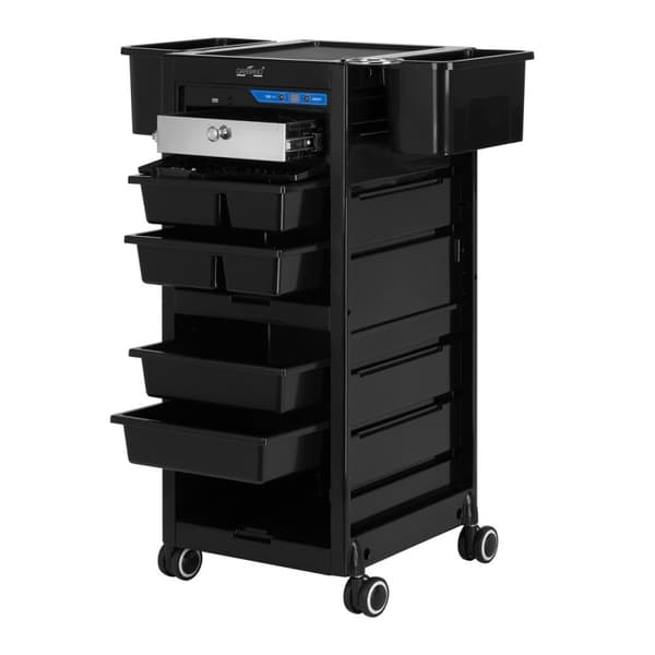 Gabbiano frisörassistent med UV-sterilisator 68UV svart