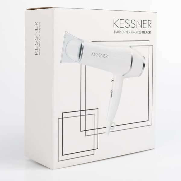 Kessner professionell torktumlare 2100W svart