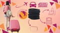 Miniatyrbild 5 av 11: Bocca Beauty hårband 15 stycken svarta