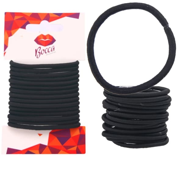 Bocca Beauty hårband 15 stycken svarta