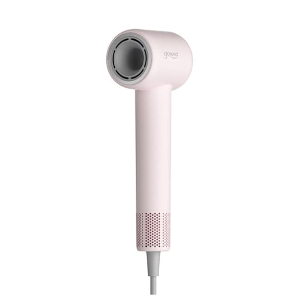 Hårtørrer med 1300 W effekt, ionisering og vægbeslag - Pink