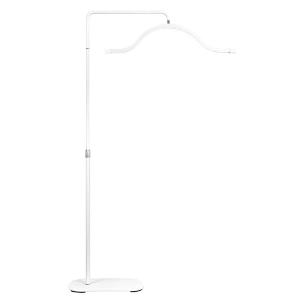 Fosoto Gulvlampe, 45W Effekt, Justerbar Farvetemperatur,HVID