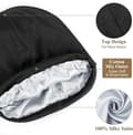 Pikkukuva 3 / 7: 100% Mulberry Silk -hattu hiustenhoitoon - Ylellinen makuuhattu naisille ja miehille (Organic Mulberry Silk