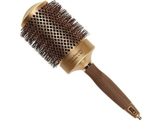 Hårbørste Olivia Garden Nano Thermic Ceramic + Ion 64, 64 mm for tørking og styling av hår