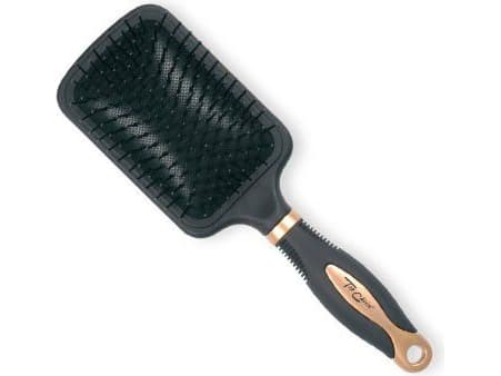 TOP CHOICE Rectangular Brush Gold/Cz(62124-02)