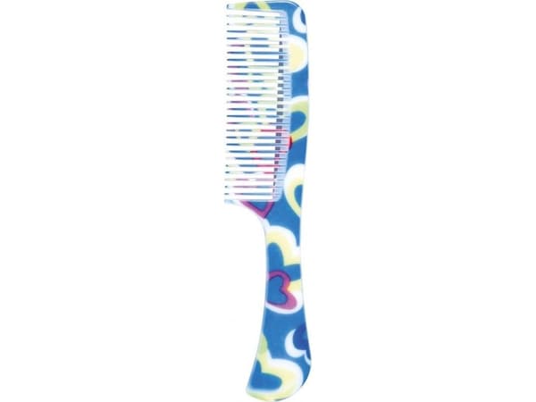 Top Choice HEARTS Hair Comb (60502) 1pcs