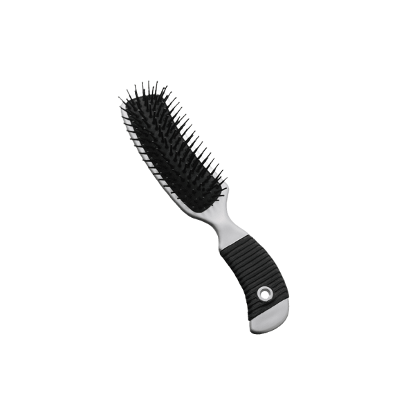 Bravehead Banana brush silver - Borstar