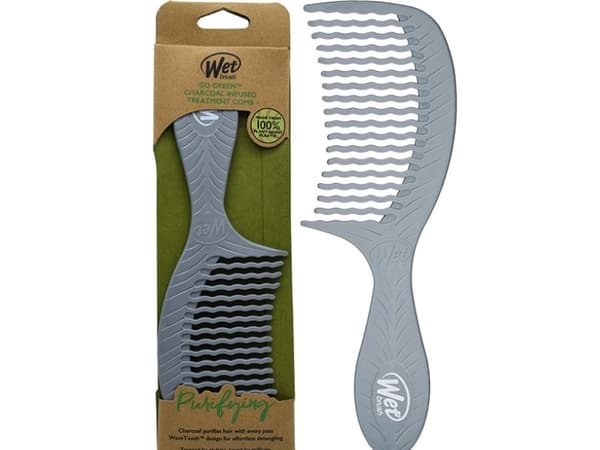 Wet Brush Go Green Treatment Comb hřeben na vlasy Charcoal