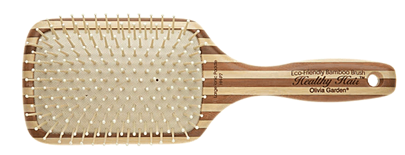 Olivia Garden Healthy Hair Large Ionic Paddle Bamboo Brush HH-P7