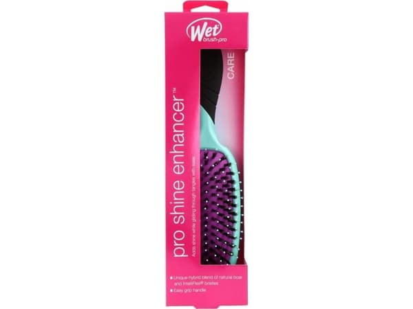 Wet Brush Wet Brush, Shine Enhancer - Pro, Detangler, Hair Brush, Purist Blue, Care For Women