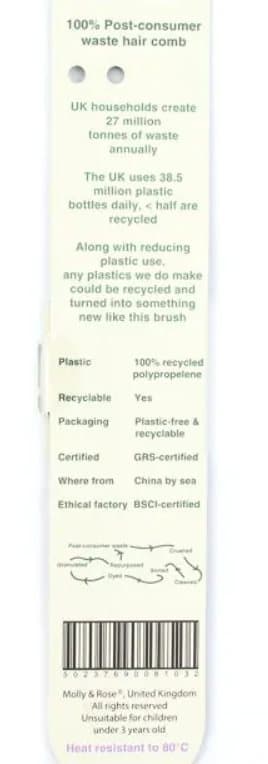 100% Recycled Plastic Kam 16.5cm 2 pack