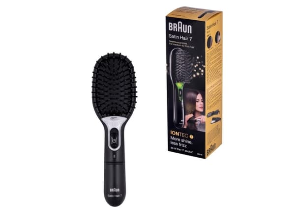 Braunin melaharja BR710 24 kuukauden takuu, ioninen ilmastointi, musta/vihreä