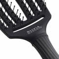 Miniatyrbild 3 av 3: Olivia Garden Fingerbrush Care Ionic Double bristles black M - Borstar