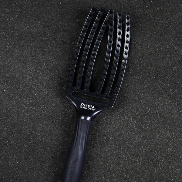 Olivia Garden Fingerbrush Midnight Dessert Green Emerald M - Borstar