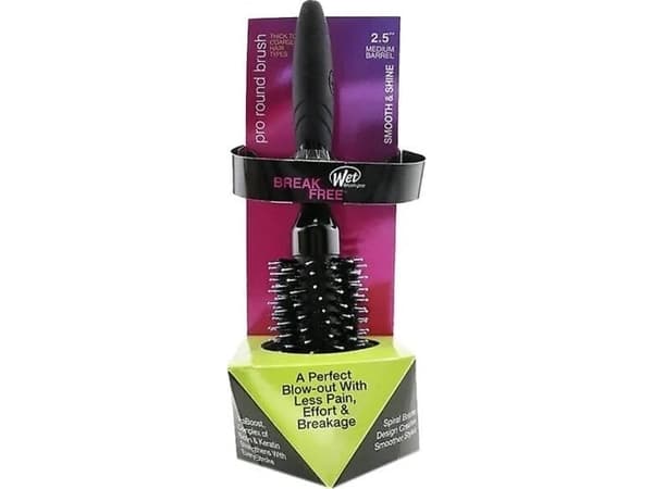 Wet Brush Wet Brush, Break Free, Round, Hair Brush, 2.5 Medium, Smooth & Shine For Women