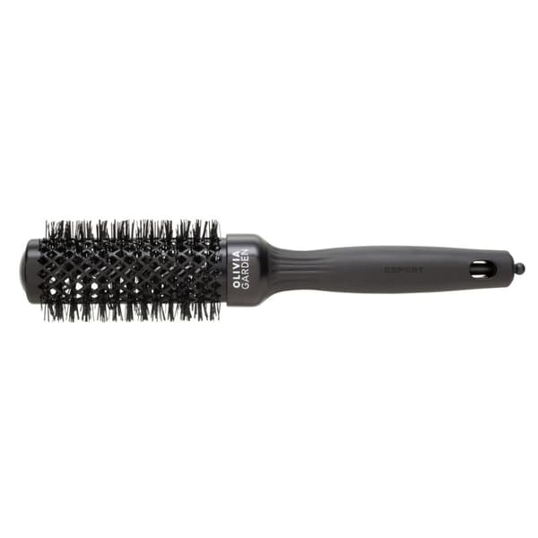 Olivia Garden Expert Blowout - Shine Black 35mm - Borstar