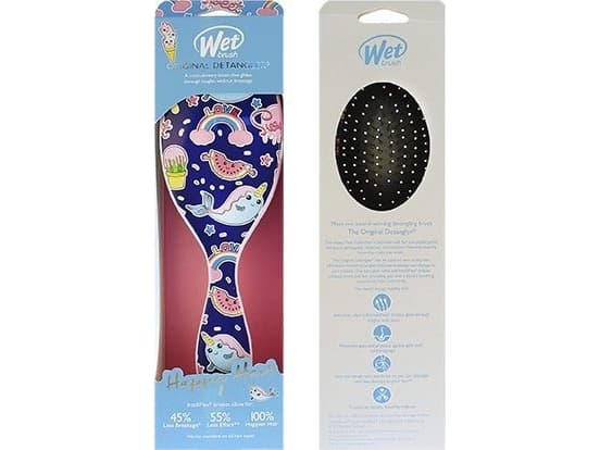 Wet Brush Šlapias šepetys Originalus Detangler Happy Hair Fantasy