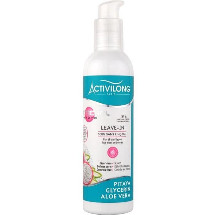 AKTIVILONG Omsorgsläge Acticurl Hydra Leave-In - Pitaya, glycerin och aloe vera - 240 ml