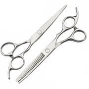 Professional Hairdressing Scissors and Thinning Scissors deluxe 9 parts