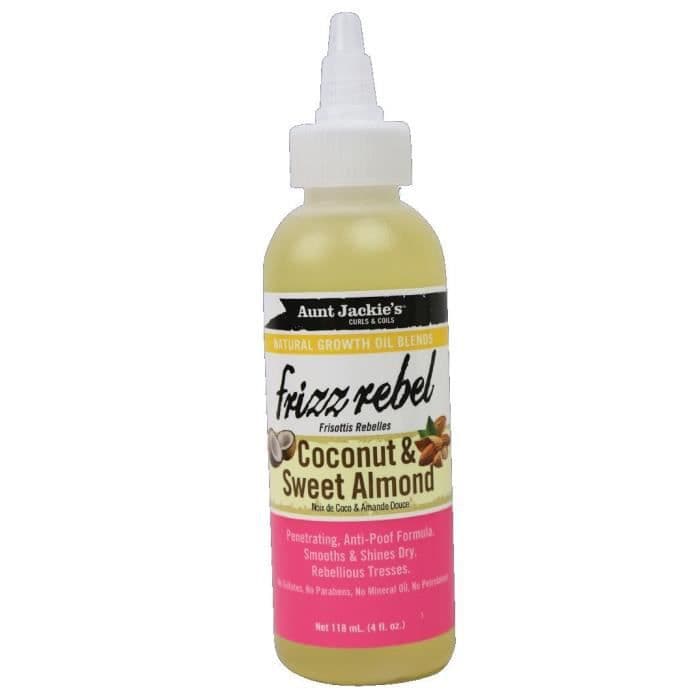 Tant Jackie's Frizz Rebel, Coconut & Sweet Mandel Natural Growth Oil 118ml