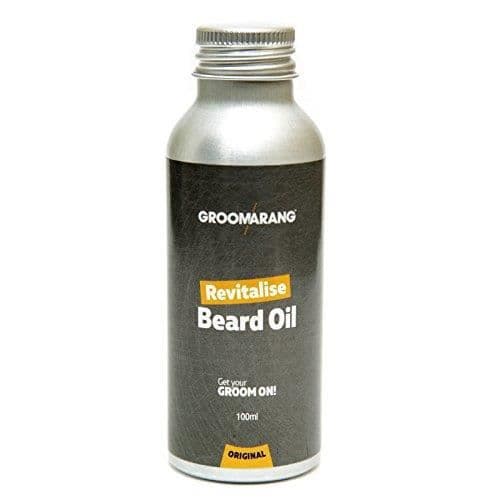 Groomarang skäggolja fuktighetskräm och balsam för mjukt och skäggigt hår 100% naturligt, veganskt och ekologiskt 100ml