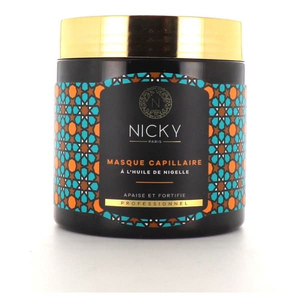 Nicky Paris - Hårmask med svart fröolja 500ml -