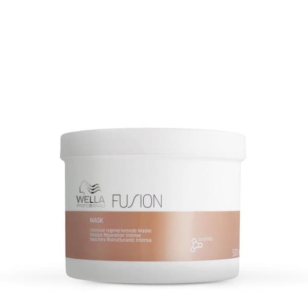 Reparationsmask - Wella - Fusion - 500 ml - Skadat hår - Unisex