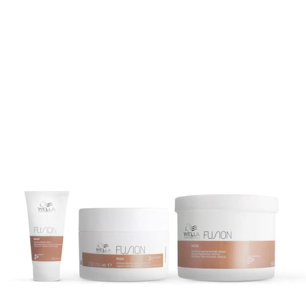 Reparationsmask - Wella - Fusion - 500 ml - Skadat hår - Unisex