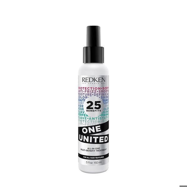 One United Redken Allt-i-ett Leave-In-behandling | Multi-förmånsbehandling | Termoskyddande spray | Alla hårtyper | Utan Parab