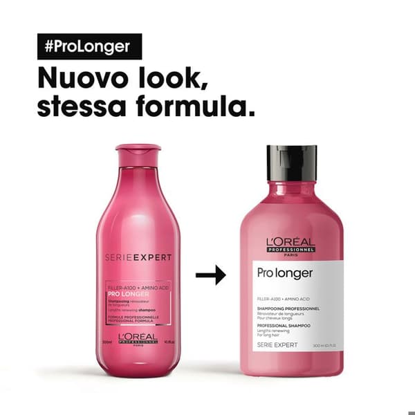Hårprodukter Set - L'ORÉAL PARIS - L'Oréal Professionnel - Champú Reparador Pro Longer Serie Expert 300 ml