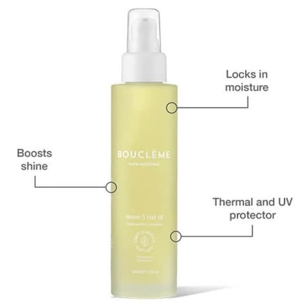 Hårolja - Boucleme - Curls Redefined Revive 5 - 100 Ml - Mixad - Fuktgivande