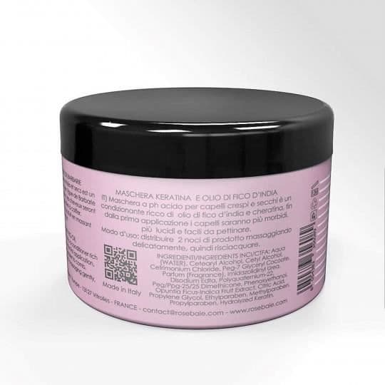 Keratinmask och facklig päronolja RoseBaie 500 ml