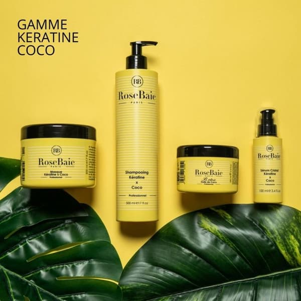 Mask - ROSEBAIE - Keratin x Coco - 500 ml - Sulfatfri - Parabenfri