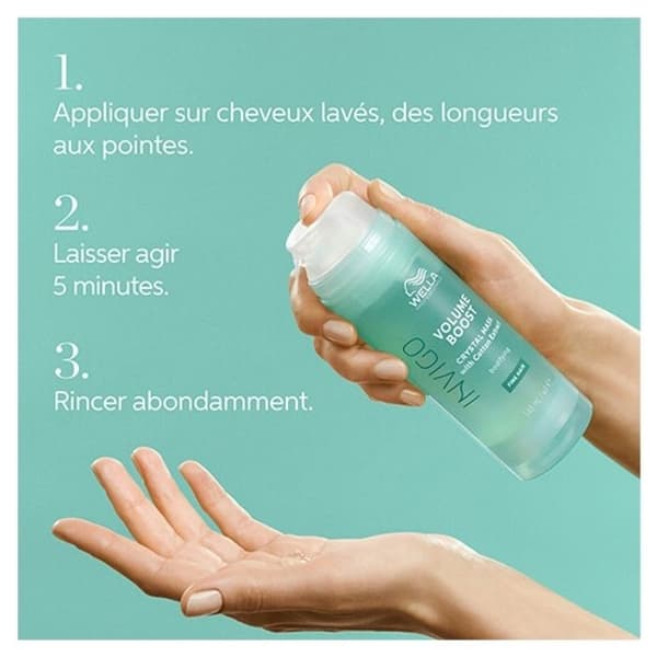 Maske - Wella Professionals - Invigo Volume Boost - 500ml - Fint hår - Förbättrad volym