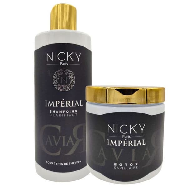 Nicky Paris - Imperial Pack Schampo och Clarifying Mask -