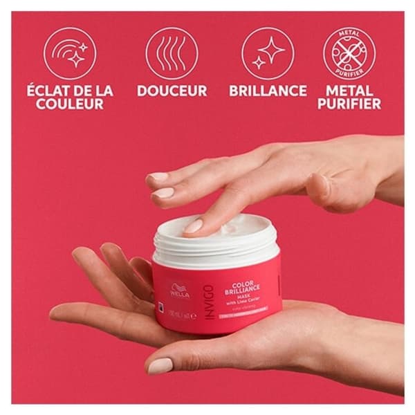 Masque - Wella Professionals - Invigo Color Brilliance - 500ml - Färgat hår - Omedelbar glans