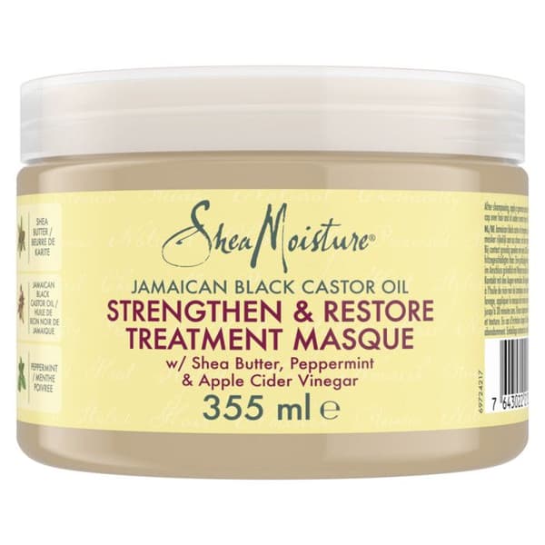 Shea Moisture Jamaican Black Castor Oil Strengthen &amp; Restore Treatment Masque-340g