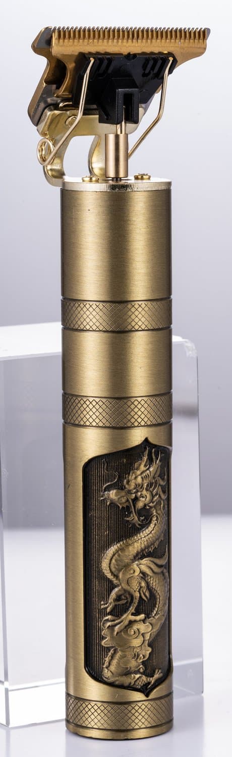 Hår- og skægtrimmer Deluxe Kit + gratis frisørforklæde - Drake