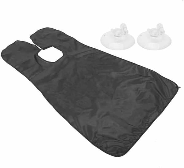Hår & Skäggtrimmer Deluxe Kit + Gratis rakförkläde - Silver