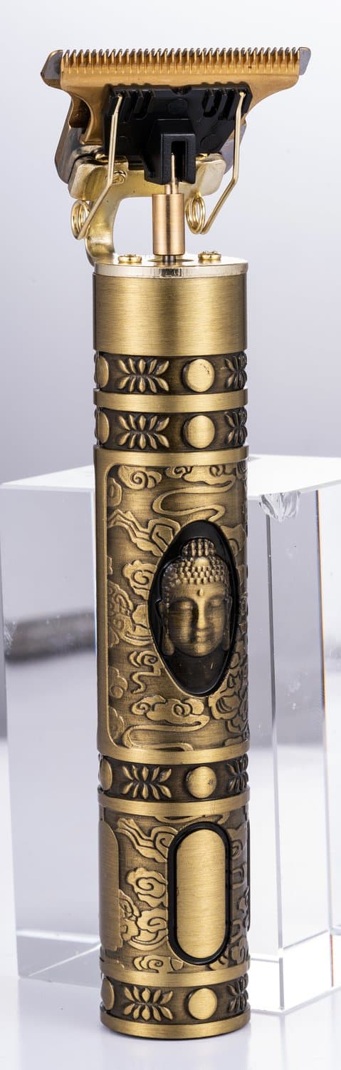 Hair &amp; Beard Trimmer Deluxe Kit + Ilmainen parranajosetti - Buddha