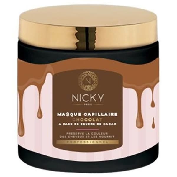 Nicky Paris - Choklad hårmask med kakaosmörbas -