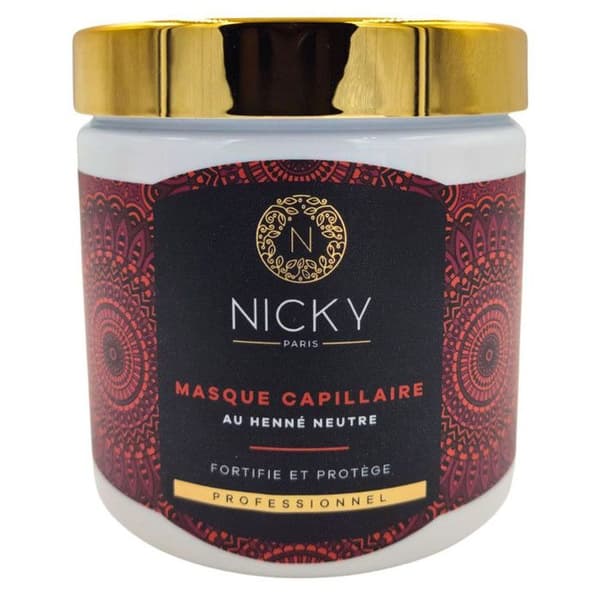 Nicky Paris - Neutral Henna Hårmask 500ml -