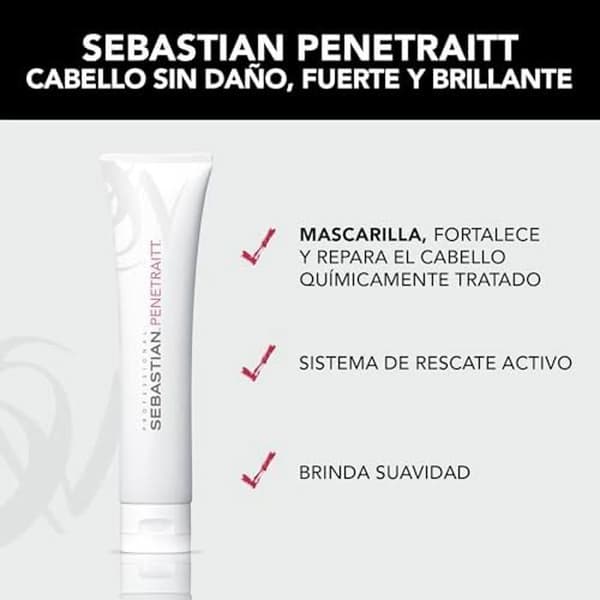 Hårmask - SEBASTIAN - PENETRAITT - 150 ml - Skadat hår - Blandat - Vuxen