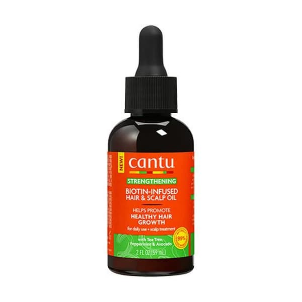 CANTU INFUSERAD MED BIOTIN FÖRSTÄRKANDE OLJA FÖR HÅR OCH HÅRbotten
